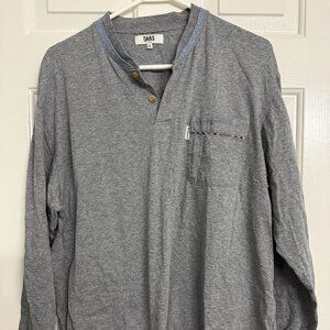 Daks London Gray long sleeve shirt